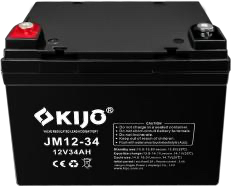 Акумуляторна батарея KIJO, модель JM12-34, 12В, 34А*год